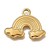 Ion Plating(IP) 304 Stainless Steel Pendants STAS-P371-019G-1