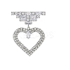 Alloy Rhinestone Brooch for Backpack Clothes PW-WG41184-01-1