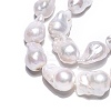 Natural Baroque Pearl Keshi Pearl Beads Strands PEAR-S019-02C-02-4