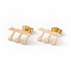 Number Earrings X-EJEW-F286-01F-G-1
