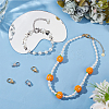 6Pcs 2 Colors Brass Micro Pave Cubic Zirconia Lobster Claw Clasps ZIRC-BBC0003-27-3