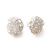 Brass Micro Pave Cubic Zirconia Pendants KK-M312-27P-1