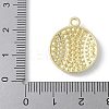 Alloy Enamel Pendants PALLOY-R153-01G-04-3