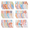 Colorful Vinyl Letter Waterproof Decorative Stickers DIY-WH0349-117B-1