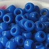 Opaque Acrylic Beads OACR-WH0025-06M-1