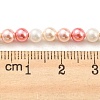 Electroplated Natural Shell Beads Strands SHEL-F008-03A-10-4