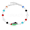 Palestine Map 304 Stainless Steel Enamel Link Bracelets FS-WGEA228-22-1