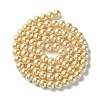 Dyed Glass Pearl Round Bead Strands X-HY-A002-6mm-RB072-2