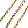 PVD Vacuum Plating 304 Stainless Steel Cable Chains CHS-H026-15G-1