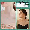 6Pcs 2 Colors Brass Micro Pave Cubic Zirconia Pendants KK-BBC0019-19-4