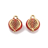 304 Stainless Steel Enamel Charms STAS-D384-04B-G-1