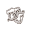 Non-Tarnish 304 Stainless Steel Pendants STAS-S139-06P-08-1