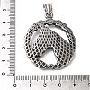 304 Stainless Steel Pendants STAS-Z067-01P-3