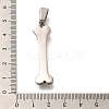 Anti-Tarnish 304 Stainless Steel Pendants STAS-Z110-45P-3