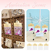 100Pcs Rectangle Clear Polypropylene Cellophane Bags CDIS-TA0001-36C-11