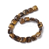 Natural Tiger Eye Beads Strands G-K359-B15-01-3