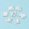 201 Stainless Steel Charms STAS-L234-092S-1