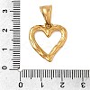 304 Stainless Steel Pendants STAS-B167-02G-3