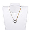 Chain Necklaces NJEW-JN02738-01-5