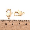 Brass Lobster Claw Clasps X-KK-H513-01A-G-3