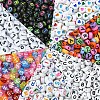 1400Pcs 7 Styles Opaque & Transparent Acrylic Beads MACR-YW0003-34-2