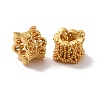 Eco-friendly Brass European Beads KK-D079-09G-2