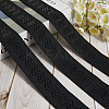 5M Polyester Non-Slip Silicone Elastic Gripper Bands for Garment Sewing SRIB-GF0001-50B-01-3