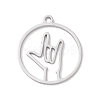 304 Stainless Steel Pendants LS-STAS-Z131-01B-P-1