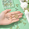 24Pcs 2 Colors 316 Surgical Stainless Steel Clip-on Earring Converters Findings STAS-SC0010-34B-4