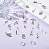 4Bags Tibetan Style Alloy Pendants Sets DIY-DC0002-76-4