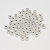 Rack Plating Brass Round Spacer Beads KK-I601-6mm-S-RS-2