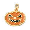 Halloween 304 Stainless Steel Enamel Pendants FIND-I068-01G-04-1