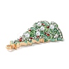 Christmas Zinc Alloy Rhinestone Pendnats X-PALLOY-K008-01C-KCG-3