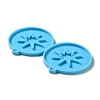 DIY Flat Round with Star Pendant Silicone Molds LS-DIY-I099-14-4