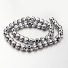 Electroplate Non-magnetic Synthetic Hematite Bead Strands G-F300-31B-01-2
