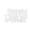 Carbon Steel Cutting Dies Stencils DIY-G029-11MP-2