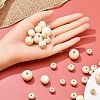 DIY Round Wood Beads Jewelry Making Kit DIY-YW0005-01-6