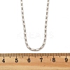 Brass Link Chain Necklaces for Women NJEW-D302-30P-5