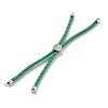 Twisted Nylon Cord Silder Bracelets DIY-B066-03P-16-1