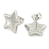 Non-Tarnish 304 Stainless Steel Stud Earrings for Women EJEW-S227-36P-2