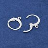 316L Surgical Stainless Steel Leverback Earring Findings STAS-F075-38S-2