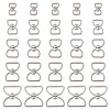 25Pcs 5 Styles Zinc Alloy Swivel Clasps FIND-TA0008-31-3