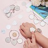 4Pcs 304 Stainless Steel and Brass Bracelets Making BJEW-PH01793-3