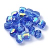 AB Color Plated Glass Beads GLAA-F108-12B-08-1