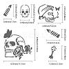 Stainless Steel Cutting Dies Stencils DIY-WH0238-061-3
