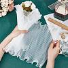 1Pc Organza Gauze Pleated Lace Trim OCOR-BC0006-99C-3