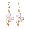 Glass Dangle Earrings EJEW-MZ00688-01-3