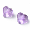Transparent Resin Pendants X-RESI-R429-30B-3