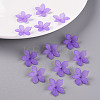 Frosted Acrylic Bead Caps LS-X-MACR-S371-05A-747-6