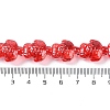 Transparent Glass Enamel Beads Strands GLAA-B021-06D-4